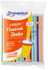 2.000 Canudo Shake Flexível Embalado Individualmente