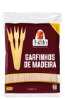 2.000 Garfo Garfinho para Bolo Sobremesa de Madeira - Estilo