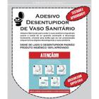 2 Adesivo Desentupir Vaso Sanitário Entupido Descartavel