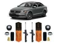 2 Amortecedor C/ Kit Dianteiro Jetta Tsi 2.0 2011 2012 2013