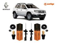 2 Amortecedor Kit Coxim Dianteiro Duster Transmissão Manual 2015 2016 2017 - Cofap