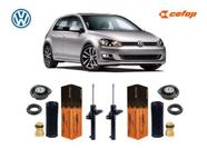 2 Amortecedor Kit Coxim Dianteiro Golf Tsi 2014 15 16 17 18