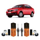 2 Amortecedor Kit Suspensão Dianteira Polo Sedan 2002 A 2016