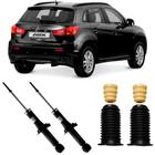 2 Amortecedor Mitsubishi Asx 2011 a 2018 Traseiro Kyb e Kit