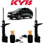 2 Amortecedor Mitsubishi Asx Kayaba + Kit Dianteiro 2019