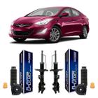 2 Amortecedor Nakata E Kit Coxim Elantra