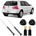 2 Amortecedor Volkswagen Golf 99 a 2012 Traseiro Nakata e Kit