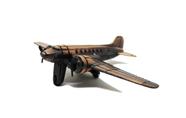 2 Apontador de Metal Colecionável Modelo Avião DC-3 117AP - Die Cast