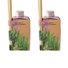 2 Aromatizador Ambiente Alecrim Capim-Cidreira Difusor Vareta Casa Lar 280ml Luz Aroma - Envio Já