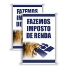 2 Banners Imposto De Renda, Leão - G Artes