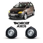 2 Batente Original Axios Suspensão Dianteira Volkswagen CrossFox 2005 2006 2007 2008 2009 2010 2011 2012 2013 2014