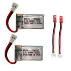 2 Bateria P/ Drone Original 300mah 3.7v 1s 25c Xh +Adapt Jst