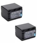 2 Baterias VW-VBK360 para câmera digital e filmadora Panasonic HDC-HS80, HDC-TM40, SDR-H100, SDR-T70