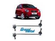 2 Bieleta Barra Dianteira Kia Picanto 2008 2009 2010 2011 - Grazzimetal