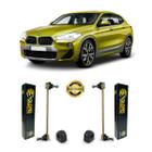 2 Bieleta Barra Tirante Borracha Amortecedor Dianteiro Bmw X2 F39 2018 2019 2020 2021 2022 Blindada