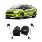 2 Bieleta Kit Borracha Dianteira New Focus Sedan 2015 16 17