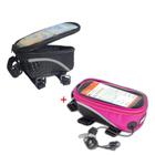 2 Bolsinhas porta celular/acessorios suporte para bicicleta