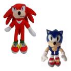 Boneco Sonic Vermelho -action Figure - Knuckles - Articulado