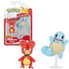 2 Bonecos Pokémon de Batalha Magby e Squirtle - 34210 Sunny - Sunnny