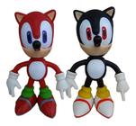 Pelúcia Knuckles Vermelho 28cm Jogo Sonic Fofinho Colorido