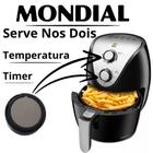 2 Botão Do Timer Temp/ Air Fryer Mondial Af-29 Af-30 Af31 Grande