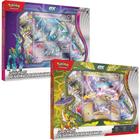 2 Box Pokémon Coleção Destinos Paradoxais Raio Fúria EX e Chifres Férreos EX Copag - 7896192346810