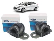 2 bucha da barra estabilizadora new fiesta sedan - ORIGINAL FORD