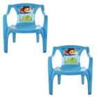 2 Cadeira Junior Infantil Kids Brinquedoteca ul