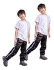 2 Calças Jogger Helanca Uniforme Escolar Educação Fisica 424