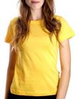 2 Camisetas Baby Look Feminina Algodão Lisa Blusinha Camisa