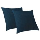 2 Capas Almofada Luxo 50X50 Suede Premium Com Ziper ul - Love4Home