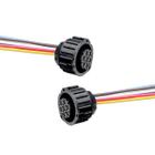 2 Chicote Conector Universal Lanterna Sc Mercedes Volvo