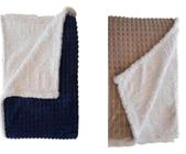 2 Cobertores Casal dupla face Diamond Premium Corttex