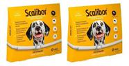 2 Coleiras Scalibor Leishmaniose Cachorro Grande 65cm Kit 2