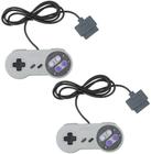 2 Controle Para Super Nintendo Joystick Snes