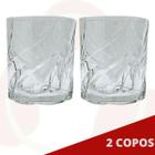 2 Copo Baixo Copacabana p/ Whisky Dose 330ML