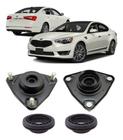 2 Coxim Com Rolamento Dianteiro Kia Cadenza 2013 2014 2015 - QualyKits