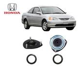 2 Coxim Rolamento Amortecedor Dianteiro Honda Civic 2003