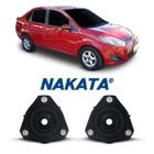 2 Coxim Suspensão Dianteira Ford Fiesta Sedan 2011 Até 2014 - Nakata