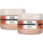 2 Cremes Esfoliante Forte Abrasão Apricot 300g Dágua Natural