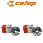 2 Cubo de Roda Original Cofap Traseiro Fiat Brava 1.6 / 1.8 1999 a 2002