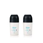 2 Desodorantes Antitranspirante Roll-On Kaiak Oceano Masculino 75ml