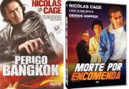 2 DVDs Nicolas Cage Morte Por Encomenda + Perigo em Bangkok