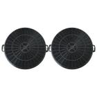 2 Filtros Carvão Ativado Para Coifa Electrolux 60cx / 90cx / 90cxs 21cm