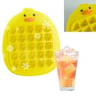 2 Forma Para Gelo Molde Pato Em Plástico Infantil Geladeira