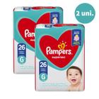 2 Fralda Descartável Pampers Supersec Revenda Tamanho G