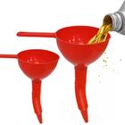 2 Funil De Óleo Gasolina Galao Combustivel Plastico Com Bico