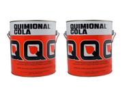 2 Galão - Cola De Contato P/ Isopor- Quimional 3,6l