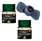 2 Gel de Alecrim Fitogel + Massageador Portátil Recarregável