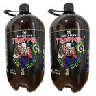 2 Growler 2 litros cada Chope Trooper Ipa Iron Maiden Bodebrown Cacau chocolate branco manga